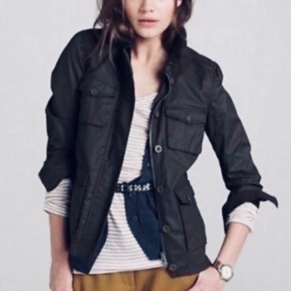 J. Crew Washed and Aged Utility Jacket - Picture 7 of 9